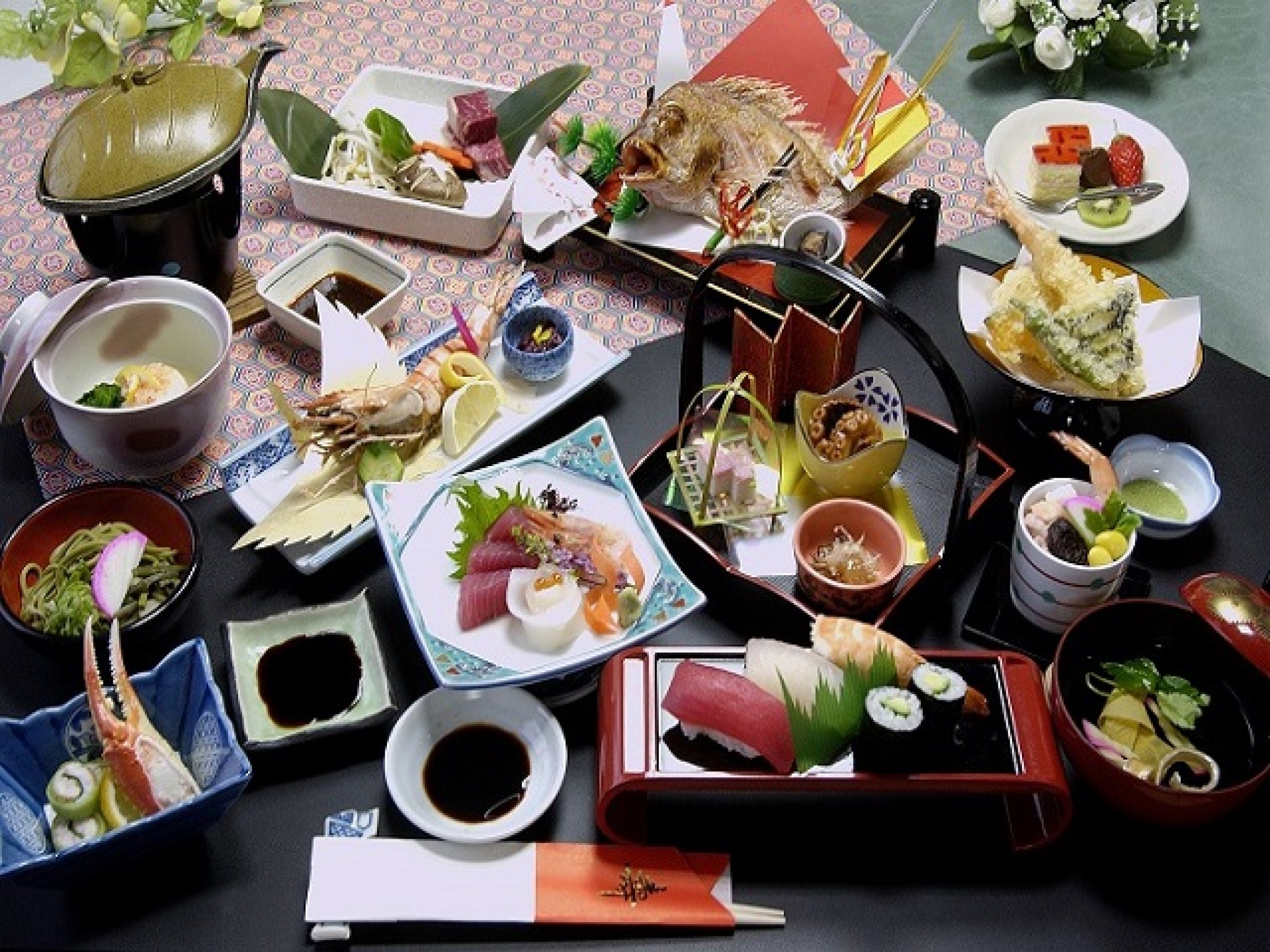 お祝い料理…6,600円・7,700円・9,020円｜100日祝い、顔合わせ、長寿のお祝い、お誕生日など様々のお祝いのシーン...