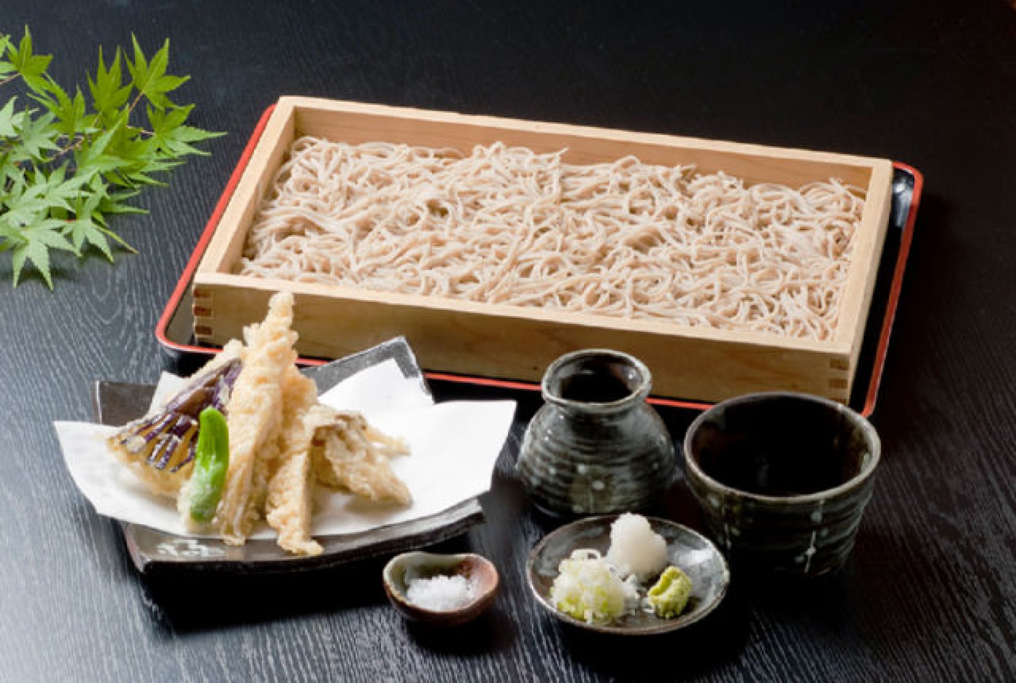 穴子天婦羅盛そば…1,700円