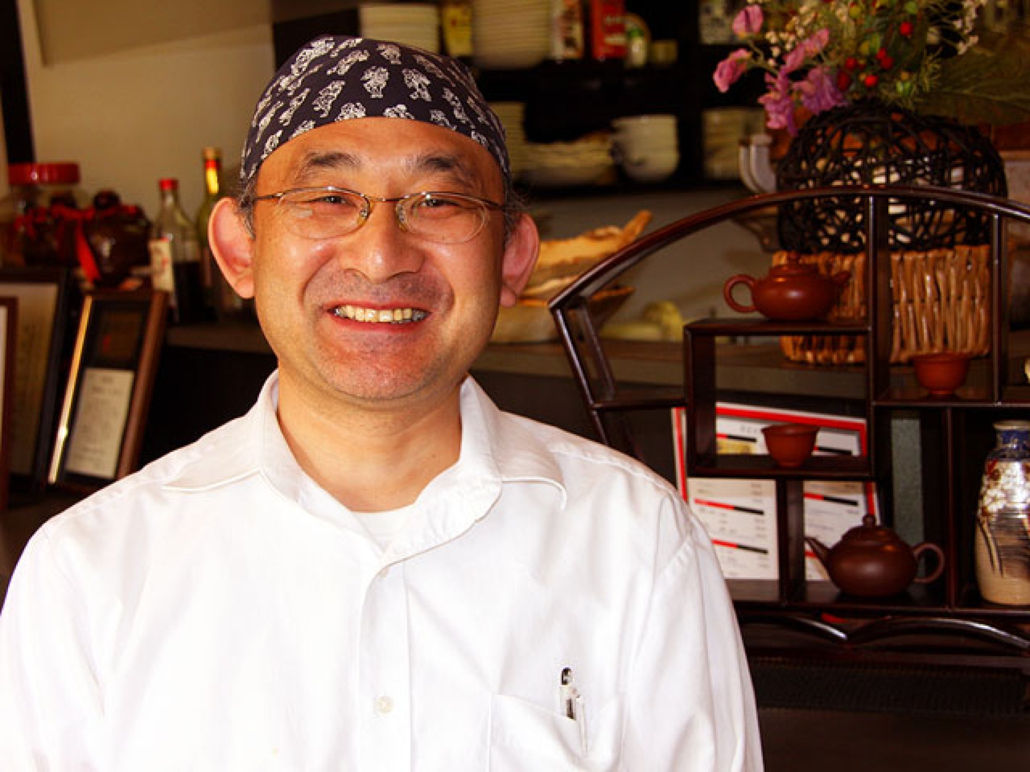 店主の三浦和人氏。興味を持ったらとことん掘り下げる、探究心に貪欲な姿勢は同業者にも影響力大。