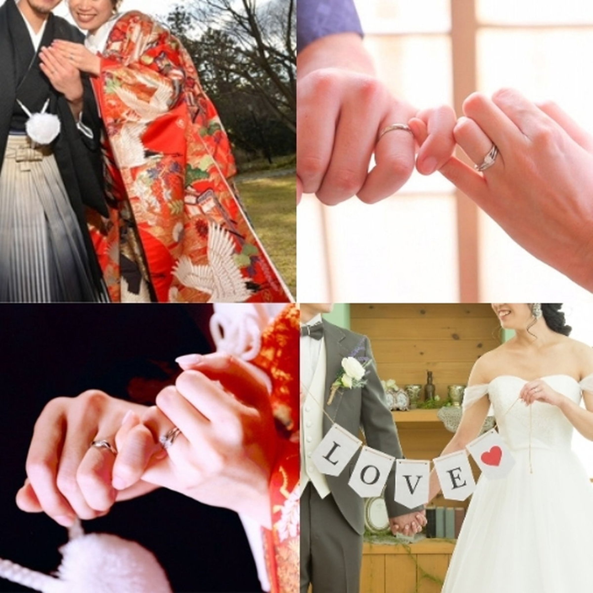 晴れ姿の撮影会に欠かせません｜結婚指輪が早めに手元にあると、結婚準備を共にする記念にもなります。そし...