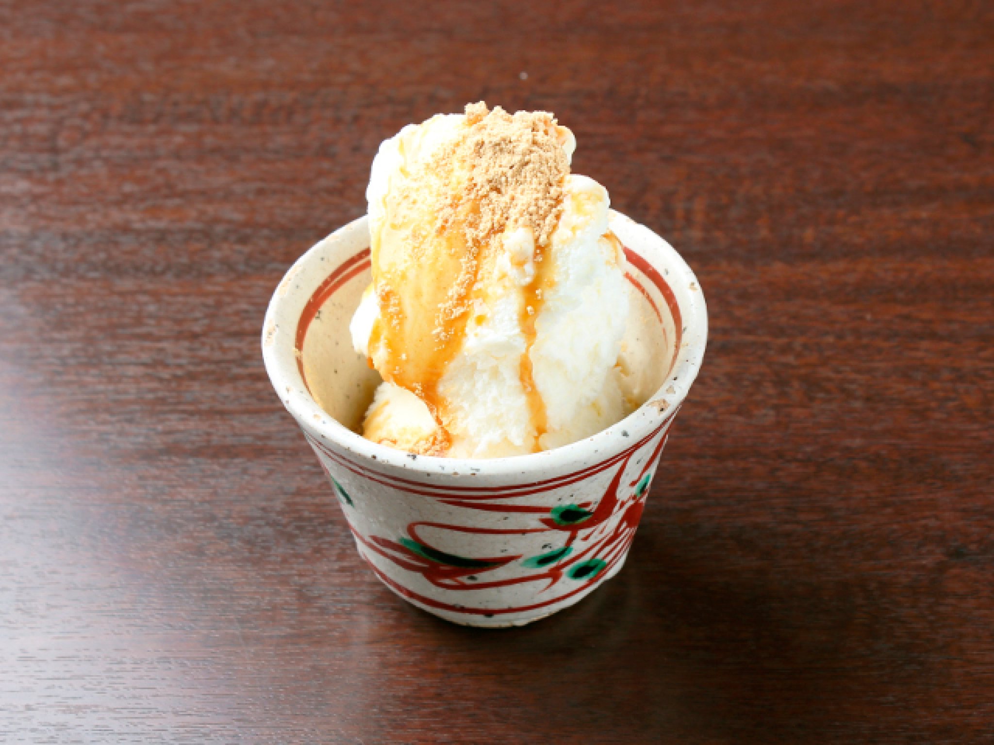 黒蜜きな粉バニラアイス…418円