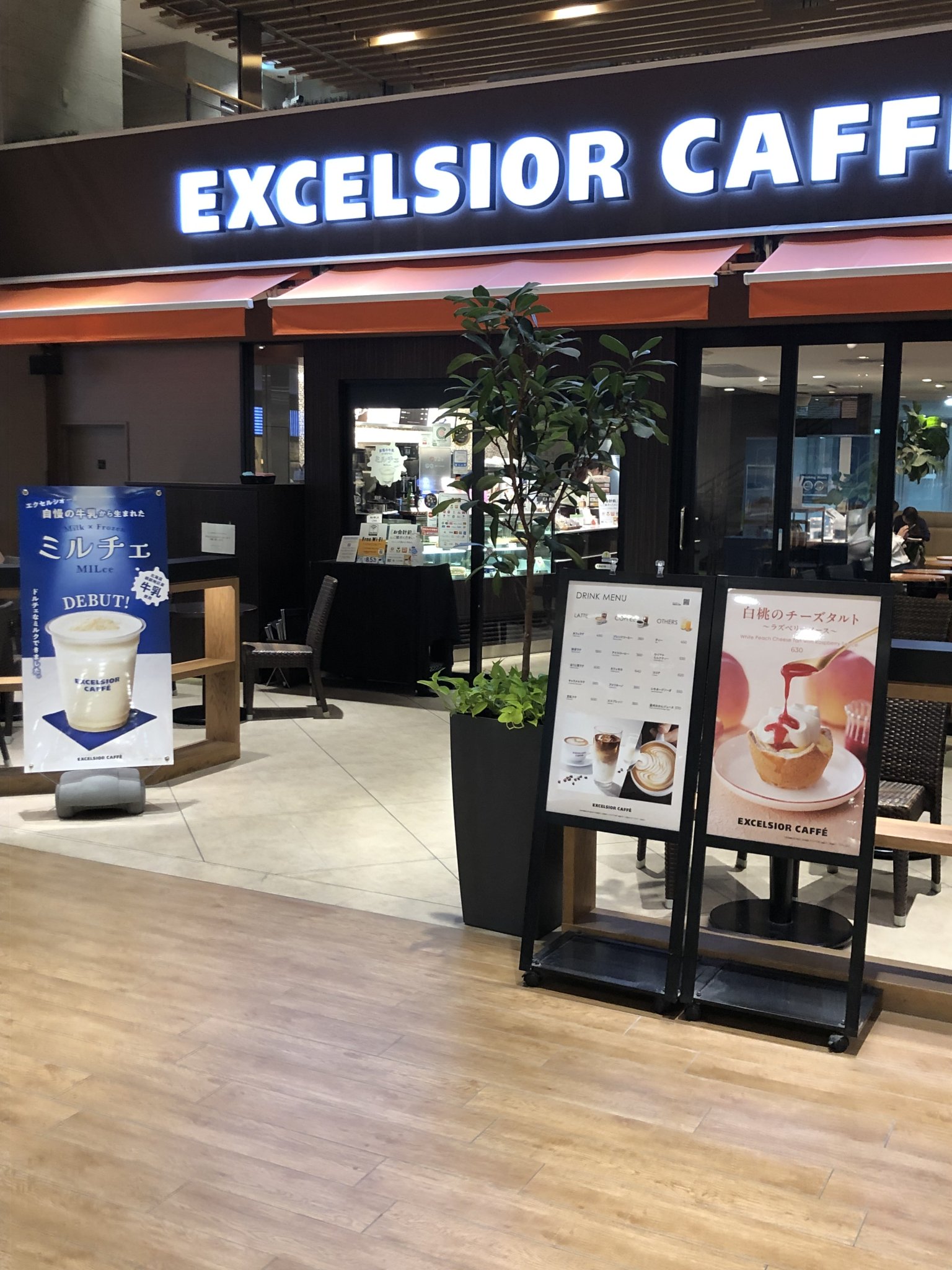 エクセルシオールカフェ アスティ岐阜店のレポート写真1（林雄介(作家、元官僚、林和志)）