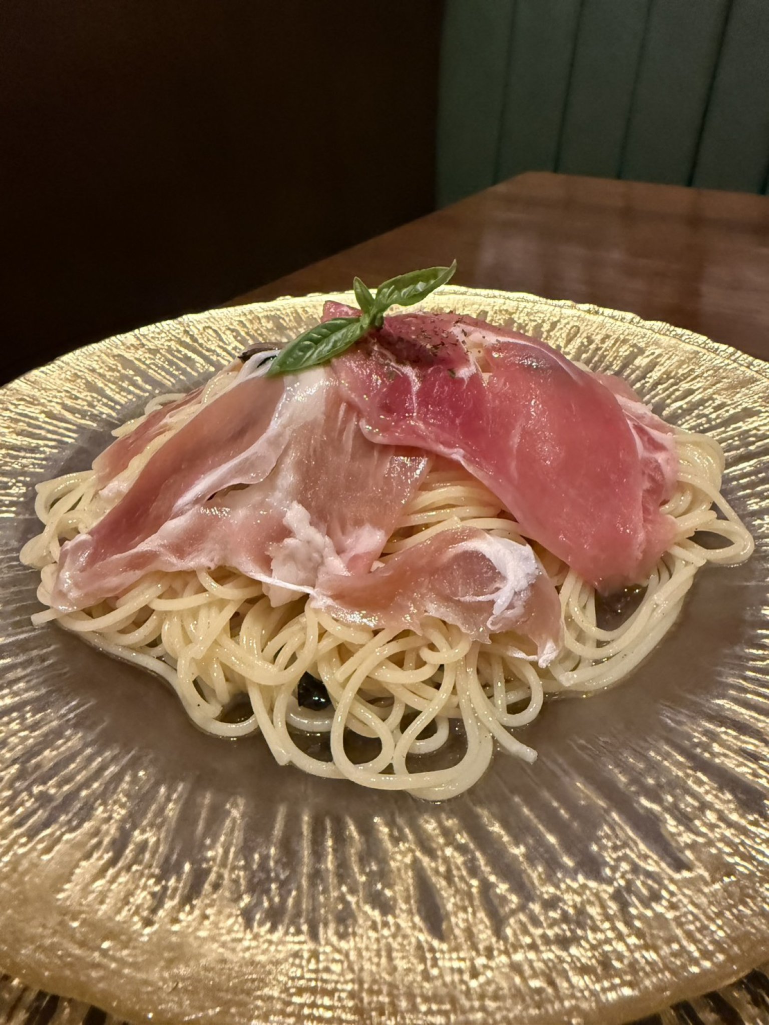 AGLIO E OLIOのレポート写真1（マナブ）