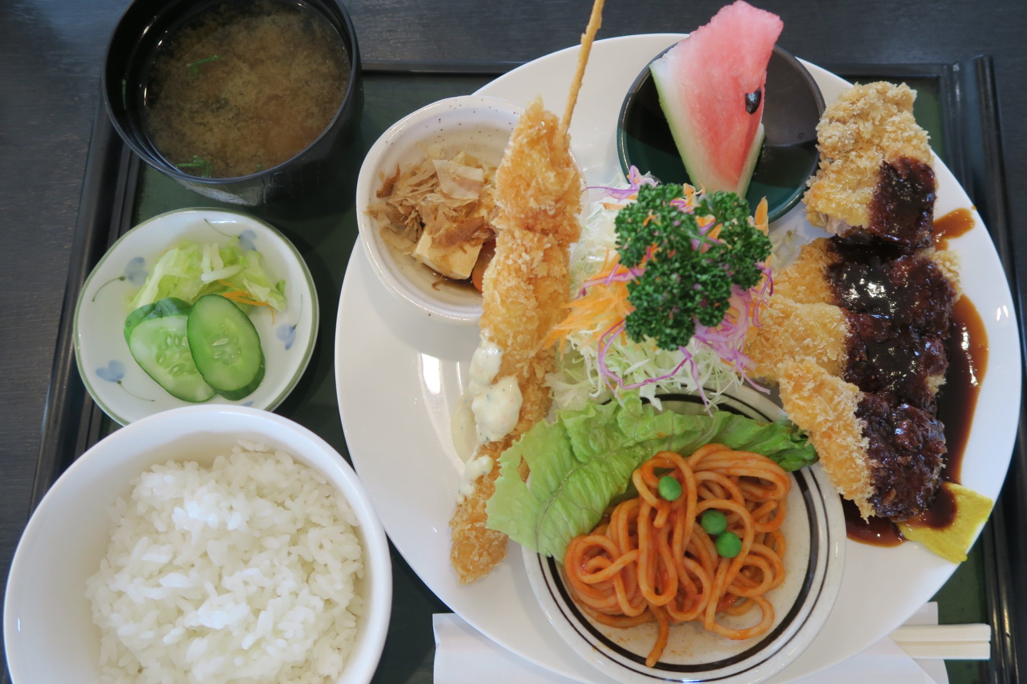 とんかつ屋 すいげんのレポート写真2（みずほのトヤマ）