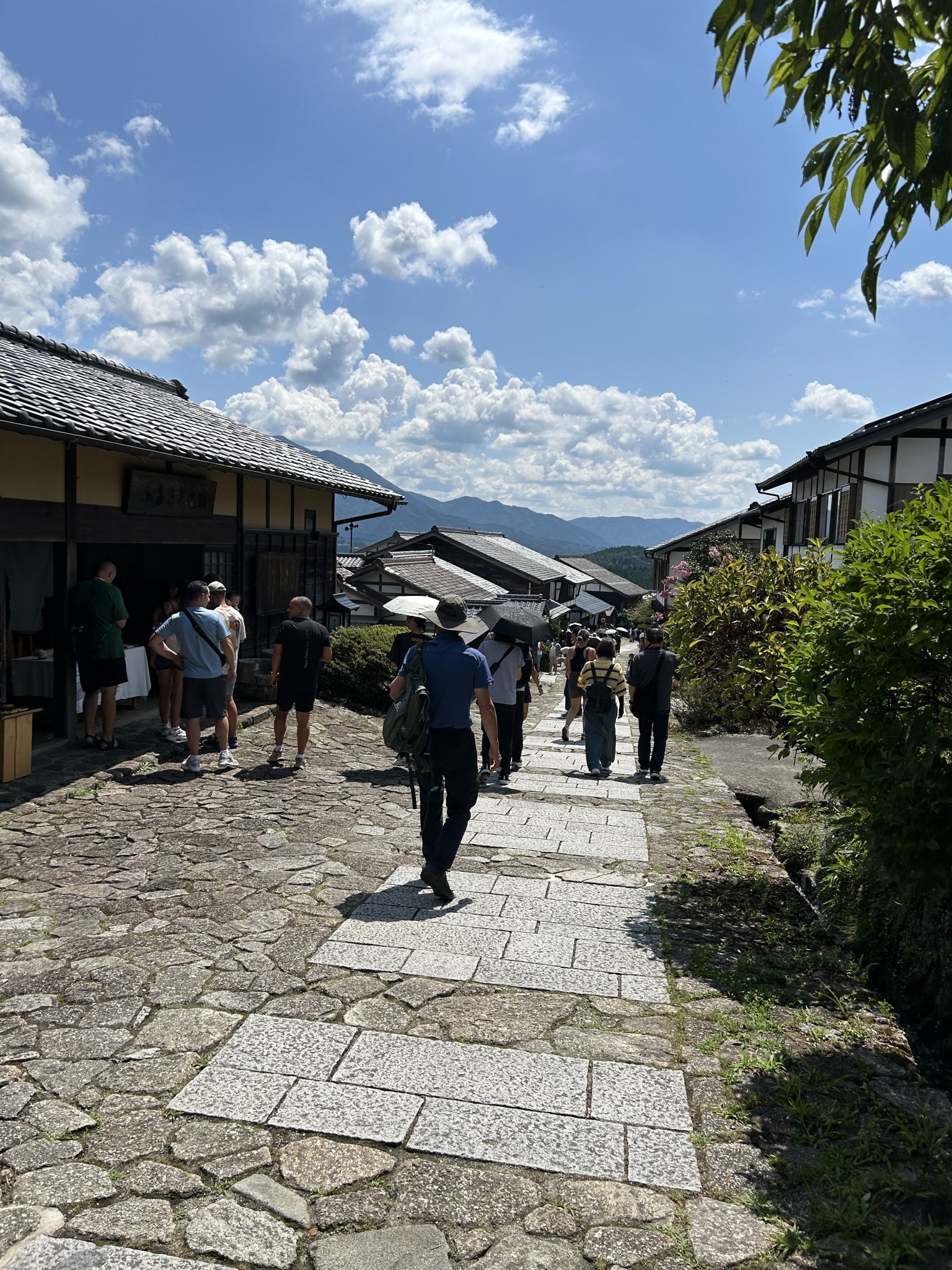 中山道馬籠宿のレポート写真3（まーちゃん）