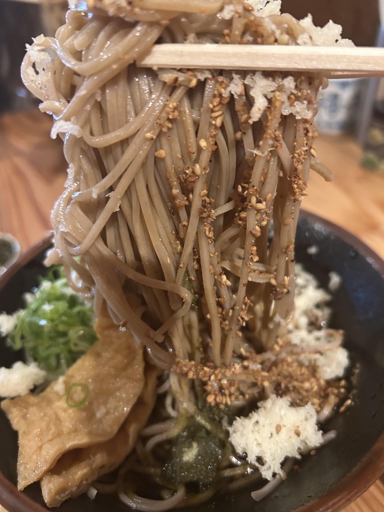 冷したぬき天国 川原町店のレポート写真2（岐阜の食いしん坊担当）