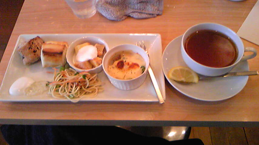 CAFFE SCIMMIA ROSSOのレポート写真1（梵）