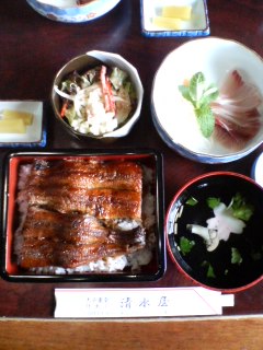 和食・うなぎ・宴会 清水屋のレポート写真1（りな姫☆）