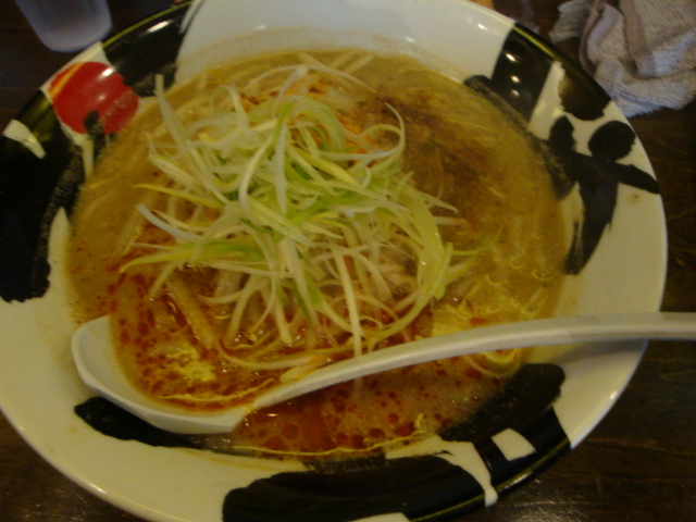 麺屋 紅胡麻 本荘店のレポート写真1（きのっぴ）