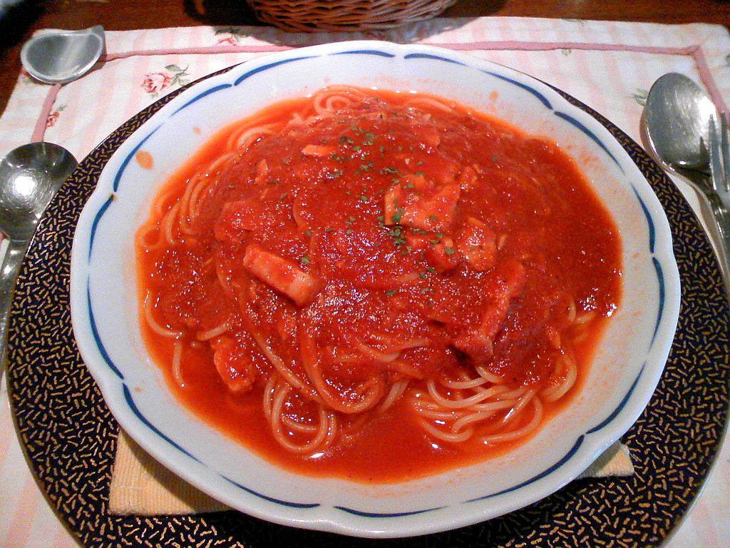 AGLIO E OLIOのレポート写真1（タチコマ）