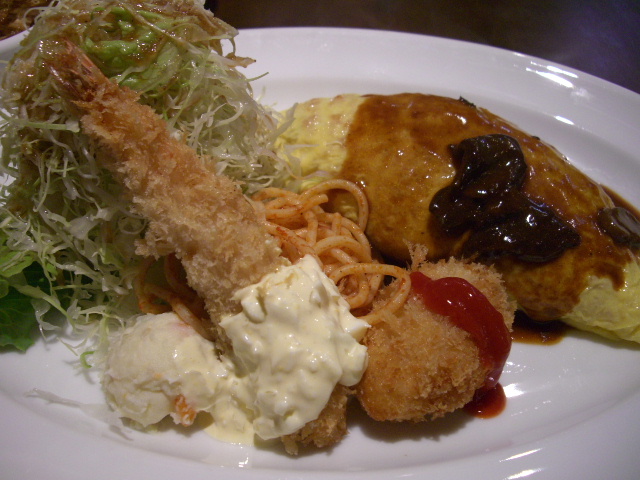 洋食 おかだのレポート写真1（むくとさく）