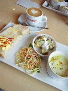 CAFFE SCIMMIA ROSSOのレポート写真1（まめめり）