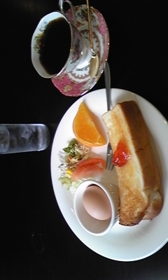 珈琲茶房 花梨のレポート写真1（ふき）