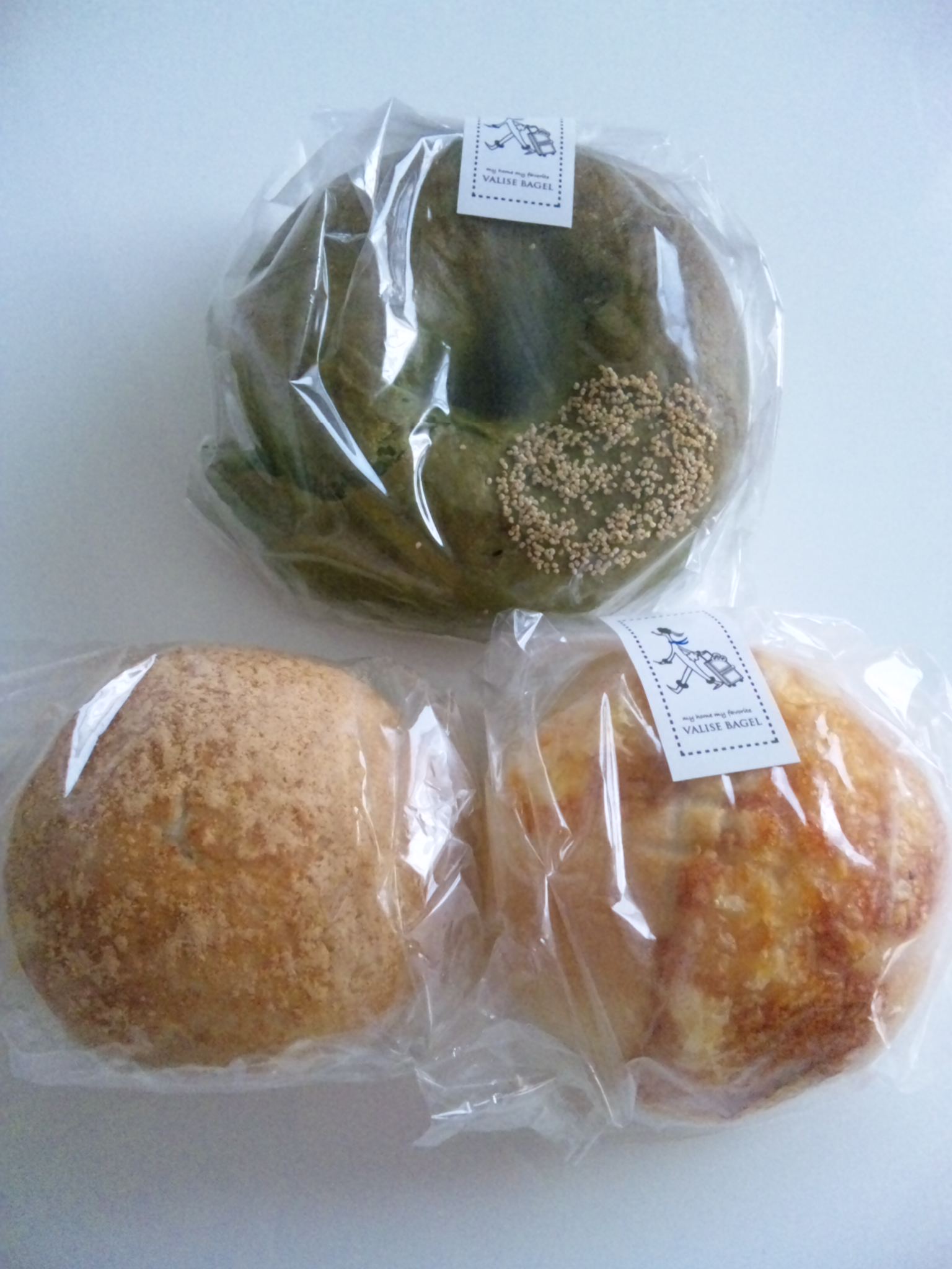 VALISE BAGELのレポート写真1（マロン）