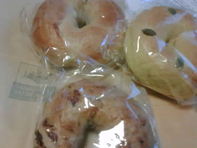 VALISE BAGELのレポート写真1（にしこ）