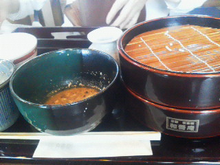 京都有喜屋 和蕎庵のレポート写真1（ぱっつん）