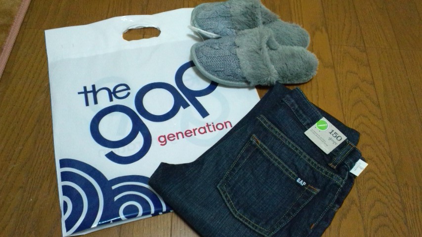 the gap generation　モレラ岐阜店のレポート写真1（ぴかんち☆☆）