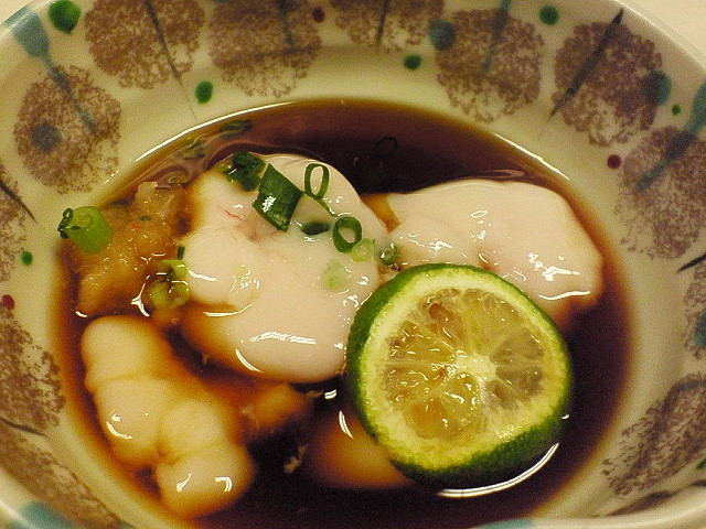日本料理 だいえいのレポート写真1（しゅうと）