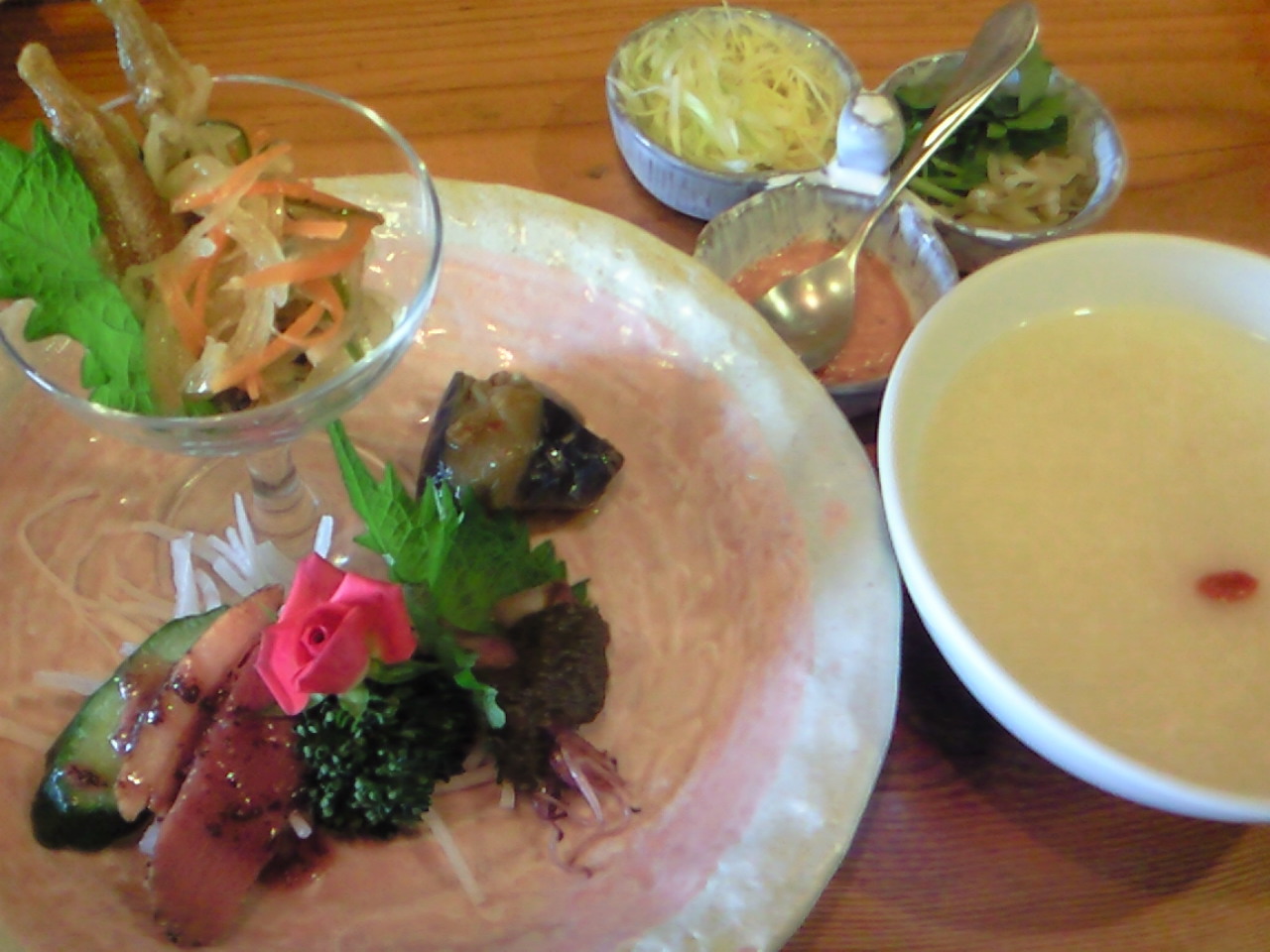 お粥と創作中華料理の店 小槌のレポート写真1（RIKA）