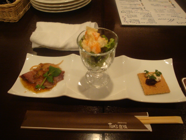 洋食dining TOM'S惣YAのレポート写真1（ゆふ）