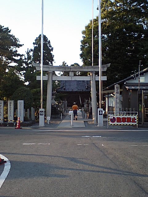 加賀野八幡神社自噴井のレポート写真2（ラッキールーラーじゃん）