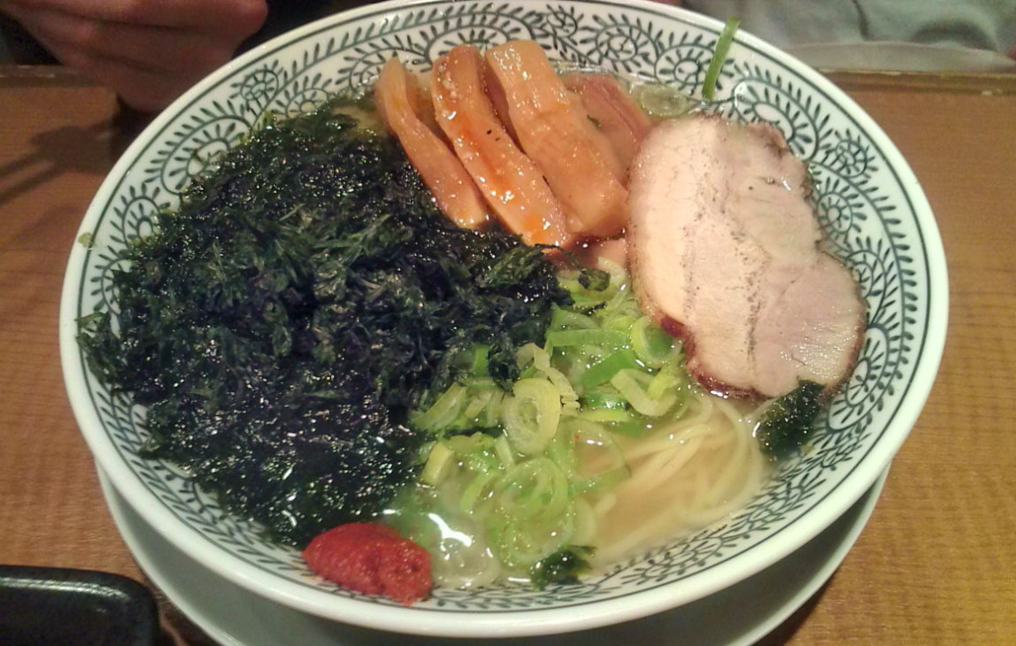 丸源ラーメン 大垣店のレポート写真3（レッツなシニア）